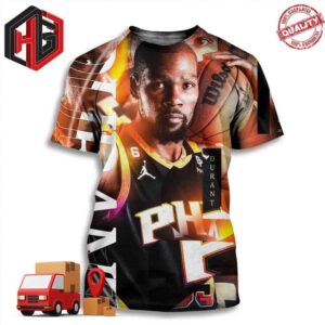 Kevin Wayne Durant – Professional Basketball Player -The Phoenix Suns – National Basketball Association NBA 3D T-Shirt