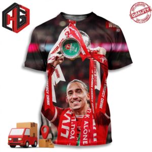 Kostas Tsimikas – The Greek Scouser Triumphs With Liverpool FC And The Championship Carabao Cup 3D T-Shirt
