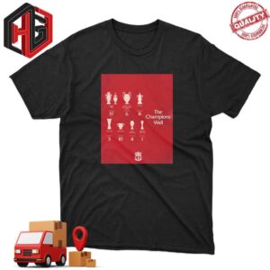 Legacy of Victory Liverpool FC’s Count of Championship Cups T-Shirt