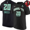 If You Can Shoot You Can Shoot Sabrina Ionescu Number 20 New York Liberty x Nike Logo Two Sides T-Shirt