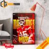 Patrick Mahomes All Title Congratulations MVP Of Kansas City Chiefs Super Bowl LVIII NFL Playoffs 2023-2024 Poster Canvas