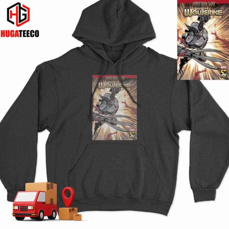 Marvel Reveals Brand New Adamantium Armor For Wolverine In The Sabretooth War Wolverine Comic Hoodie