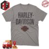Basic Logo Harley Davidson Black Color T-Shirt