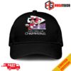 Mickey Mouse x Kansas City Chiefs Super Bowl LVIII Season 2023-2024 Champions NFL Playoffs Merchandise Hat-Cap