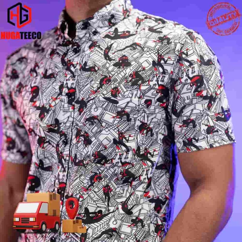 Miles Morales City Slinger RSVLTS Summer Collection 2024 Hawaiian Shirt