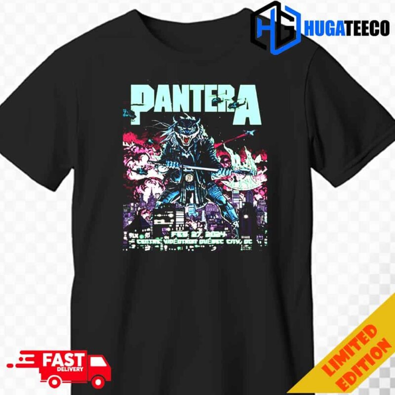 Pantera At Centre Videotron Quebec City Canada 27th February 2024 Unisex T-Shirt