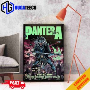 Pantera At Centre Videotron Quebec City Canada 27th February 2024 Home Decorations Poster Canvas