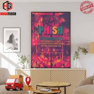 Phish Recorded Live The Spectrum 97 At Corestates Spectrum In Philadelphia Pa Poster Canvas