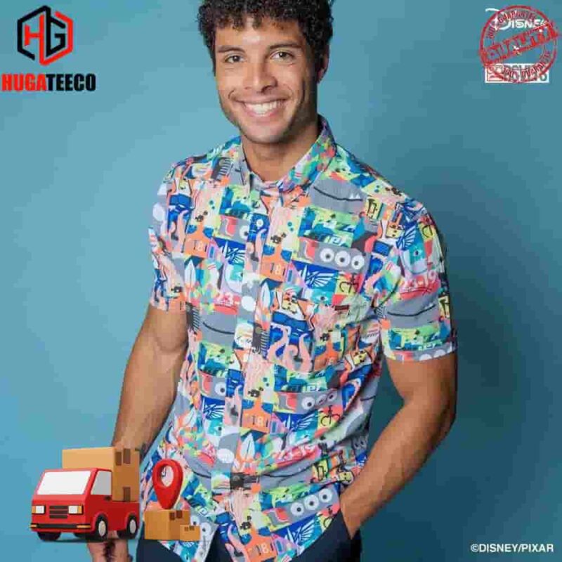 Pixar Far Out Mashup RSVLTS Summer Collection Hawaiian Shirt