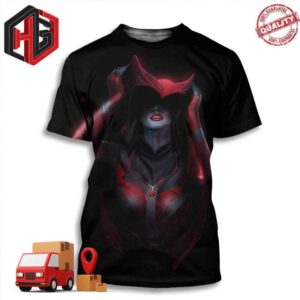 Scarlet Witch X-Men Concept Art By BossLogic 3D T-Shirt