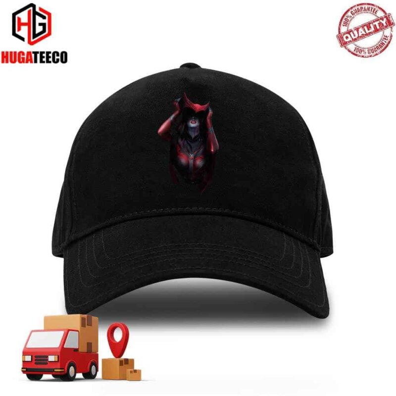 Scarlet Witch X-Men Concept Art By BossLogic Hat-Cap