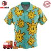 Snorlax Pokemon Button Up Hawaiian Shirt