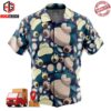 Shine Sprite Super Mario Sunshine Button Up Hawaiian Shirt