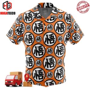 Son Goku Kai Dragon Ball Z Button Up Hawaiian Shirt