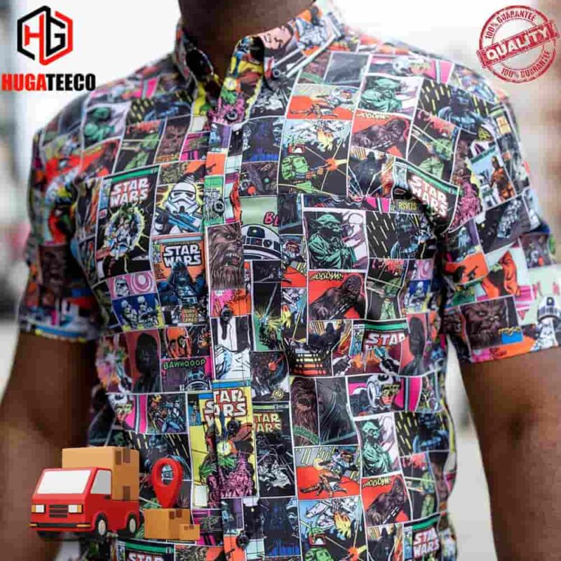 Star Wars Comic To The Dark Side Summer RSVLTS Hawaiian Shirt
