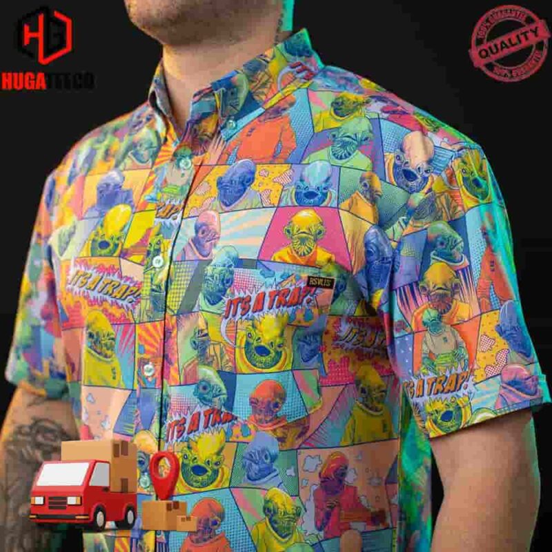 Star Wars It’s A Trap Summer RSVLTS Collection Hawaiian Shirt