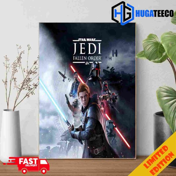 Star Wars Jedi Fallen Order EA Poster Canvas