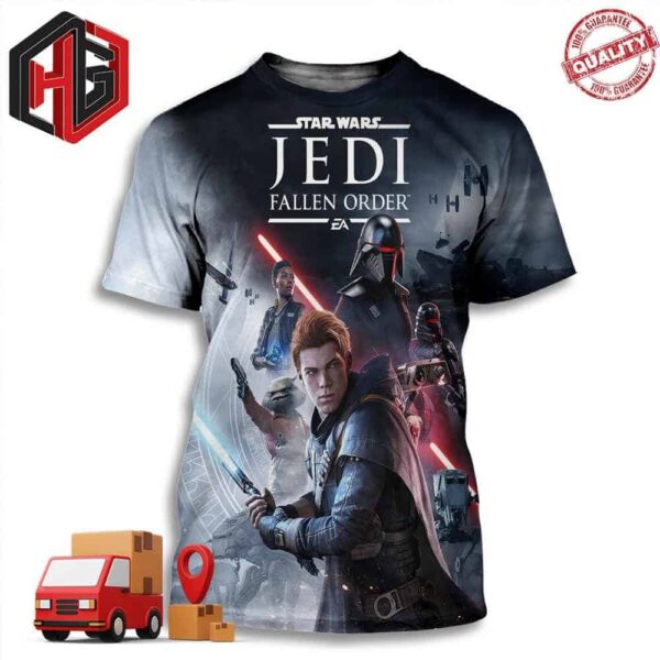 Star Wars Jedi Fallen Order  Electronic Arts 3D T-Shirt