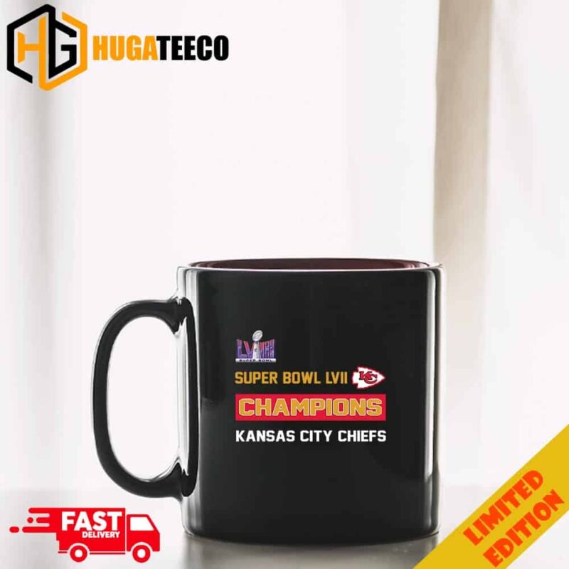 Super Bowl LVIII Champions Season 2023-2024 Is Kansas City Chiefs Logo NFL Playoffs Merchandise Ceramic Mug
