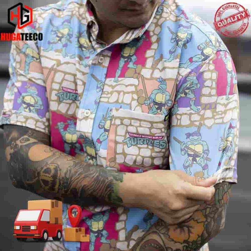 Teenage Mutant Ninja Turtles Cowabunga Covers Summer RSVLTS Collection Hawaiian Shirt
