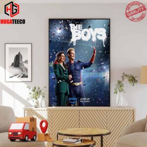 The Boys Movie 2024 Season 4 Premieres June 13 Poster Canvas