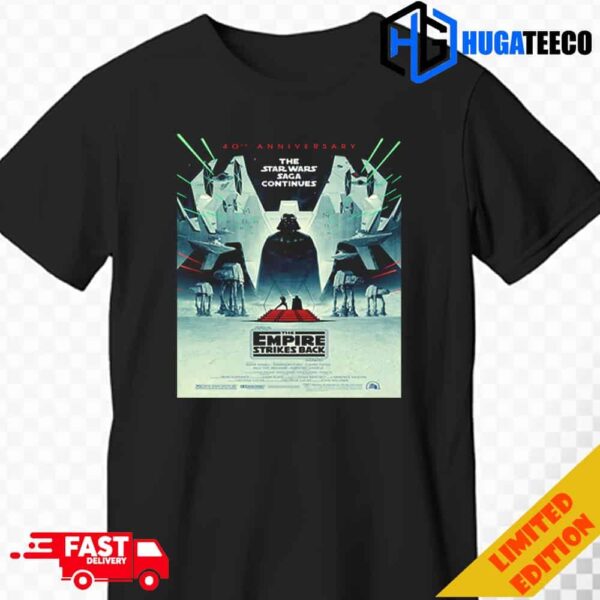 The Empire Strikes Back Star Wars Saga Continues 40th Anniversary Home Decor Unisex T-Shirt
