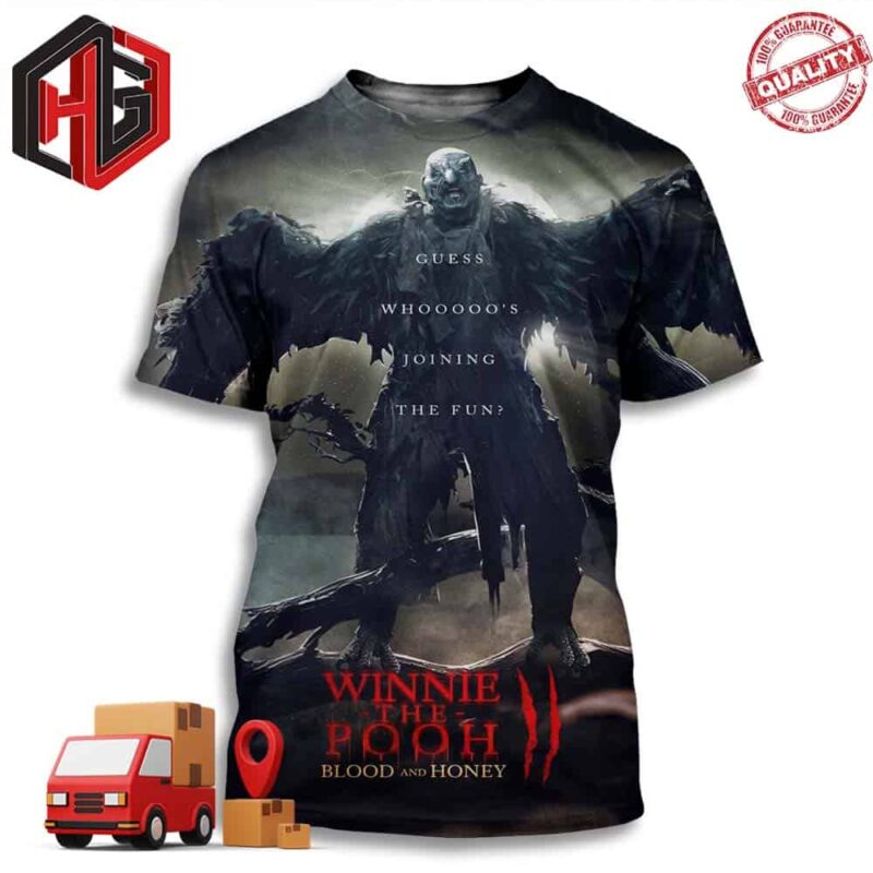 The First Character Mother Owl Blood And Honey 2 Releasing In Theaters This March 3D Unisex T-Shirt