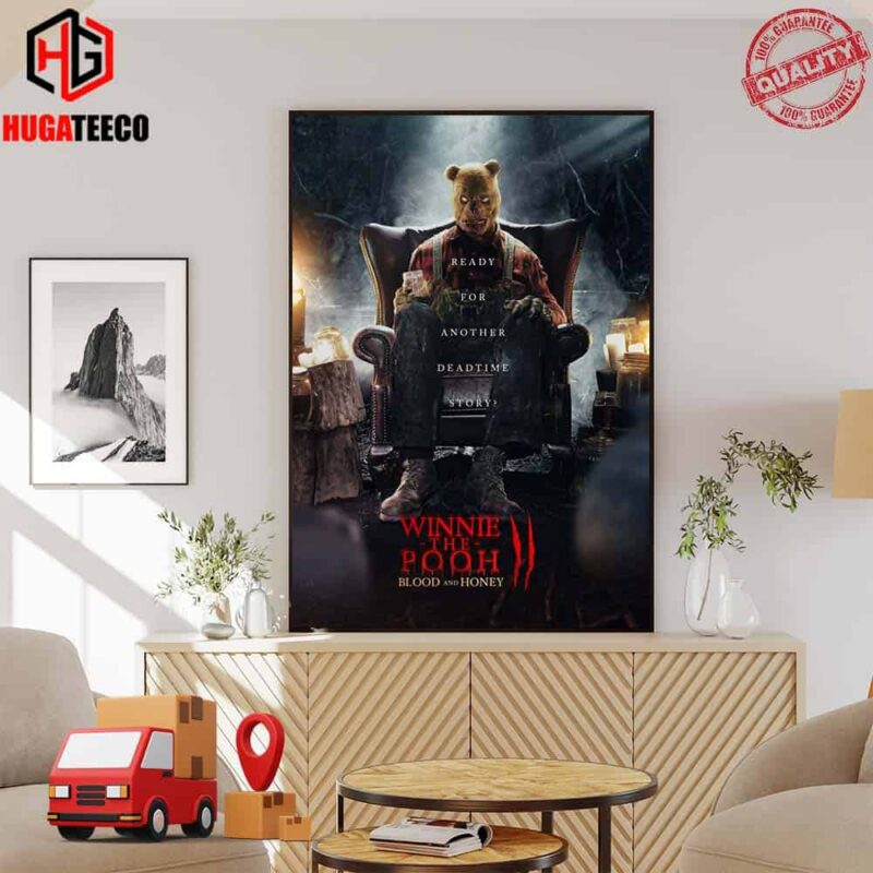The First Character Piglet Blood And Honey 2 Ready For Another Twisted Tale Releasing In Theaters This March Poster Canvas