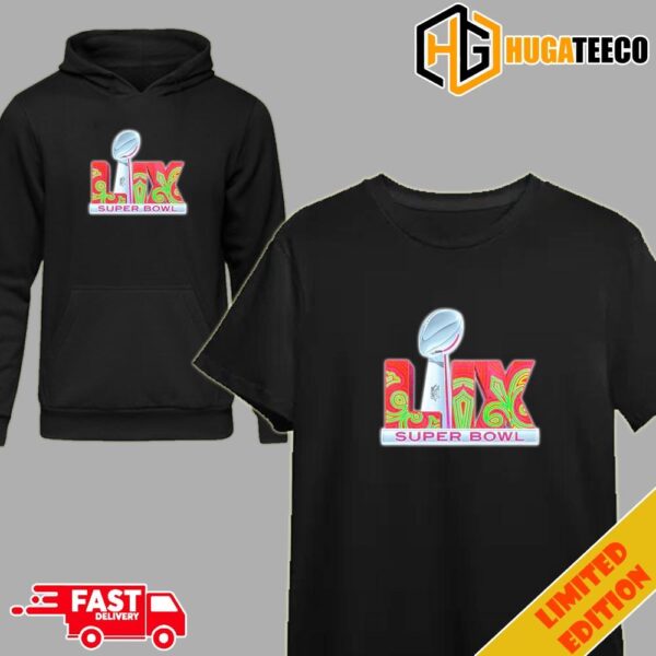 The Official Logo For Super Bowl LIX In New Orleans For Next Season T-Shirt Hoodie
