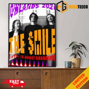The Smile Will Play Lowlands Festival This Summer 16 17 18 August Biddinghuizen Poster Canvas Home Decorations