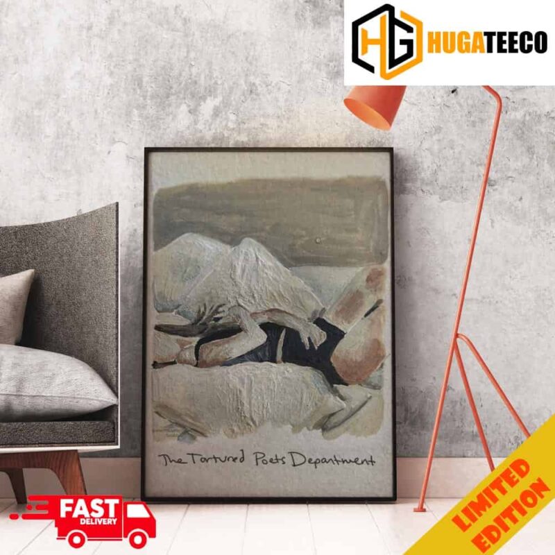 The Taylor’s Version Taylor Swift The Tortured Poets Department Water Painting Poster Canvas Home Decor