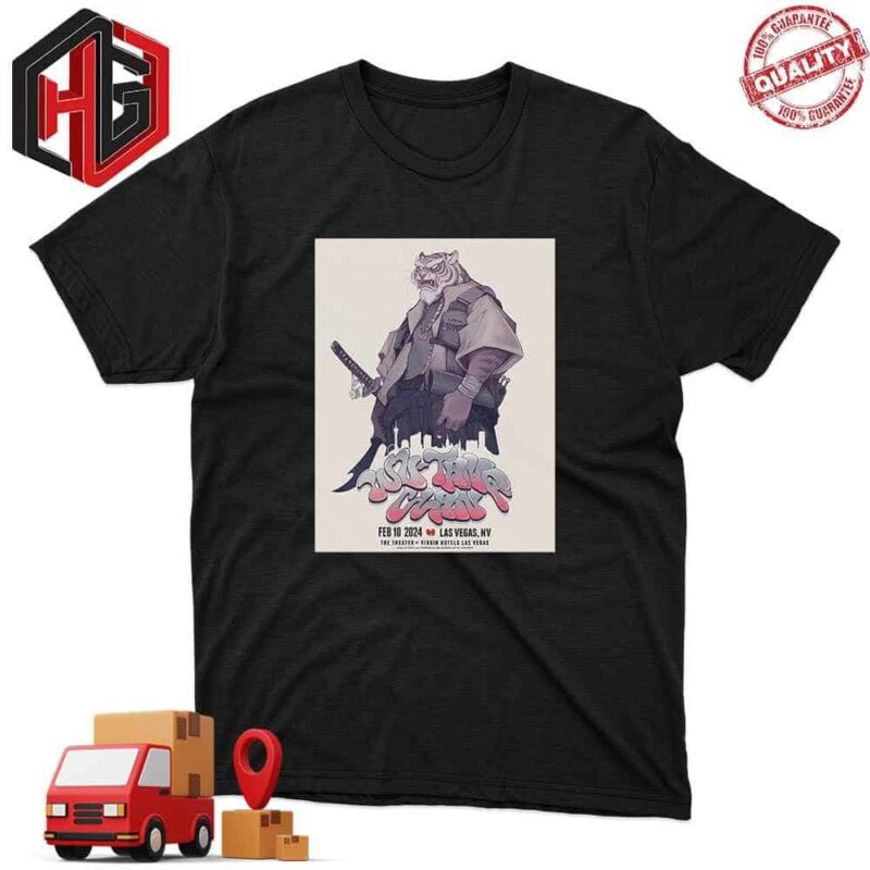 Tiger Style Night 2 Of The Las Vegas Residency Let’s Go Wu-Tang Clan Feb 10 2024 Las Vegas NV The Theater At Virgin Hotels Las Vegas T-Shirt