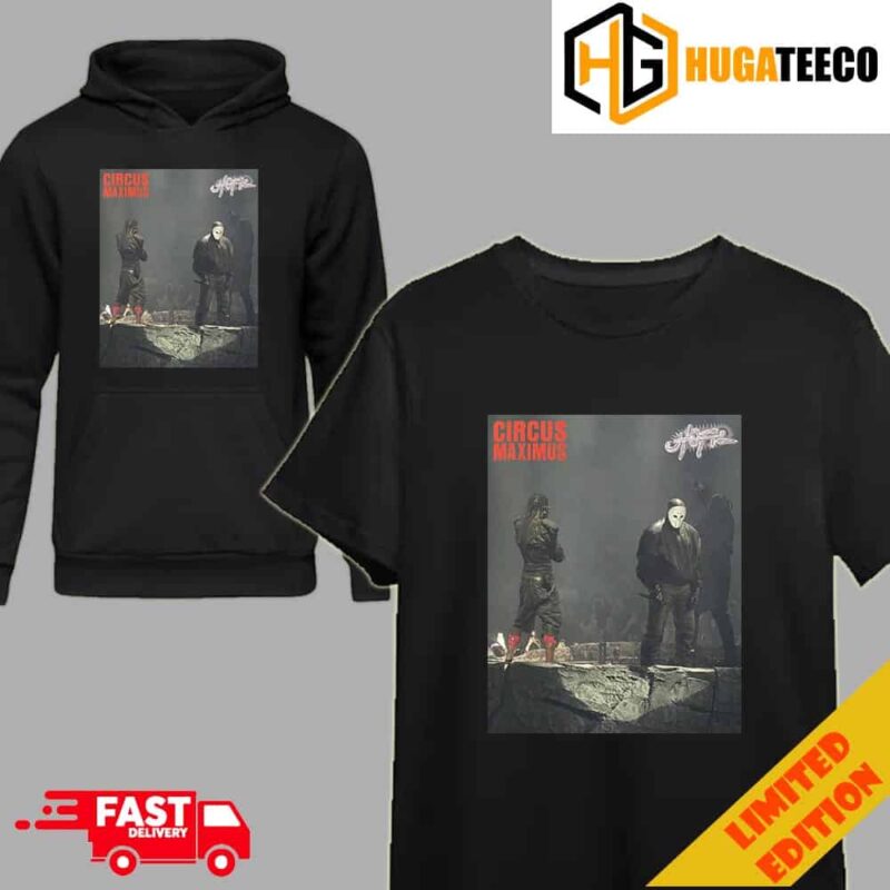 Travis Scott Kanye West And Ty Dolla Sign On The Circus Maximus Tour 2024 UTOPIA T-Shirt Hoodie