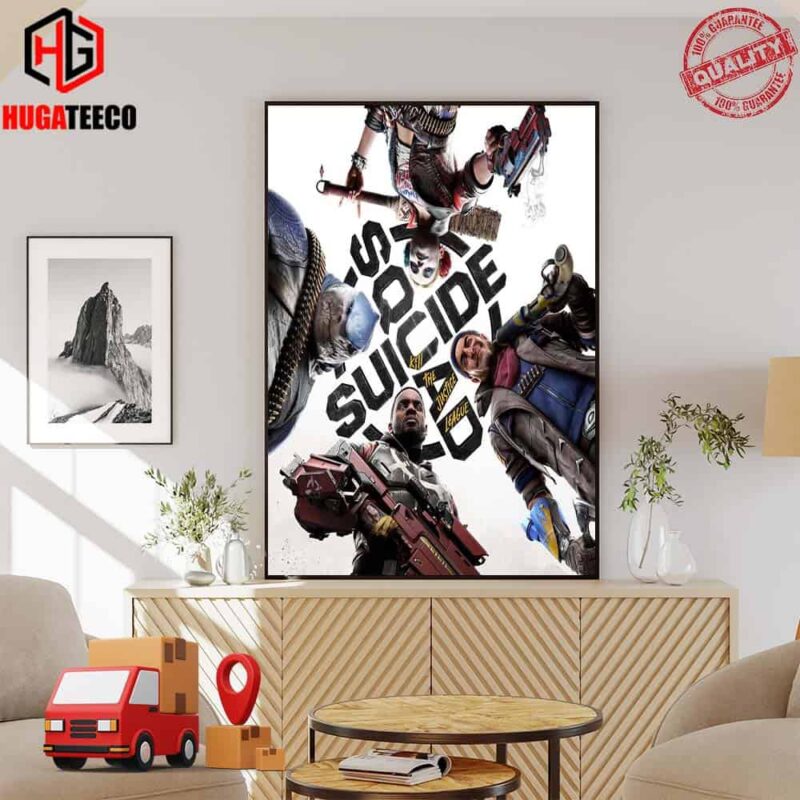 Warner Bros Presents Suicide Squad Kill The Justice League Poster Canvas