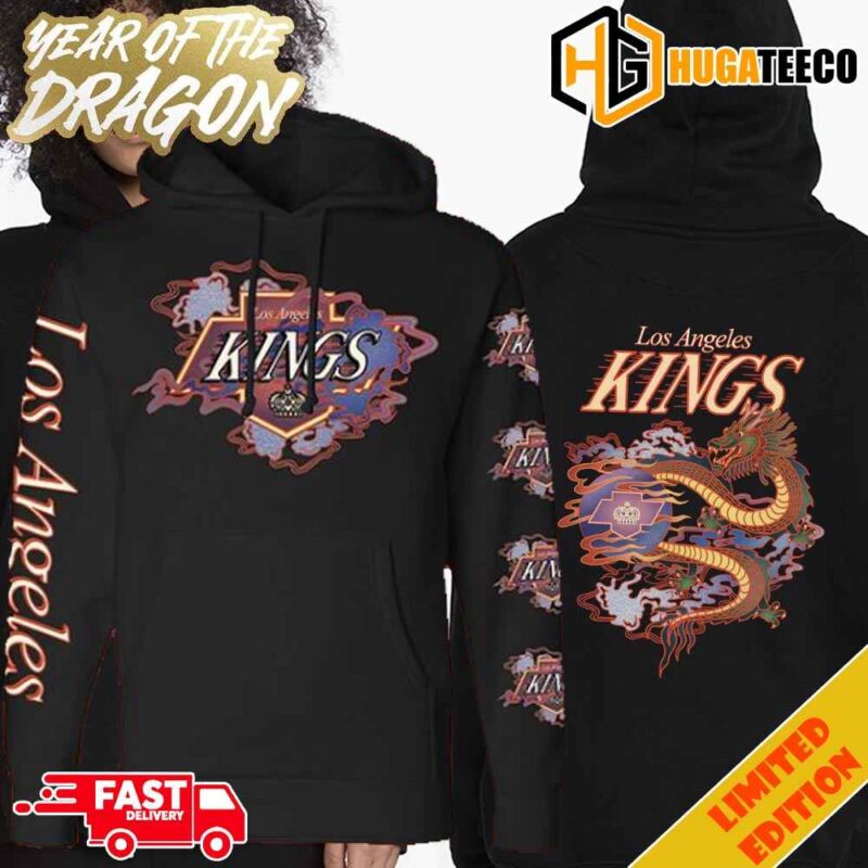 Year Of The Dragon Ring In The Lunar New Year With The Los Angeles Kings x Lunar New Year Collection By TEAM LA Store Has Arrived Long Sleeve Hoodie T-Shirt