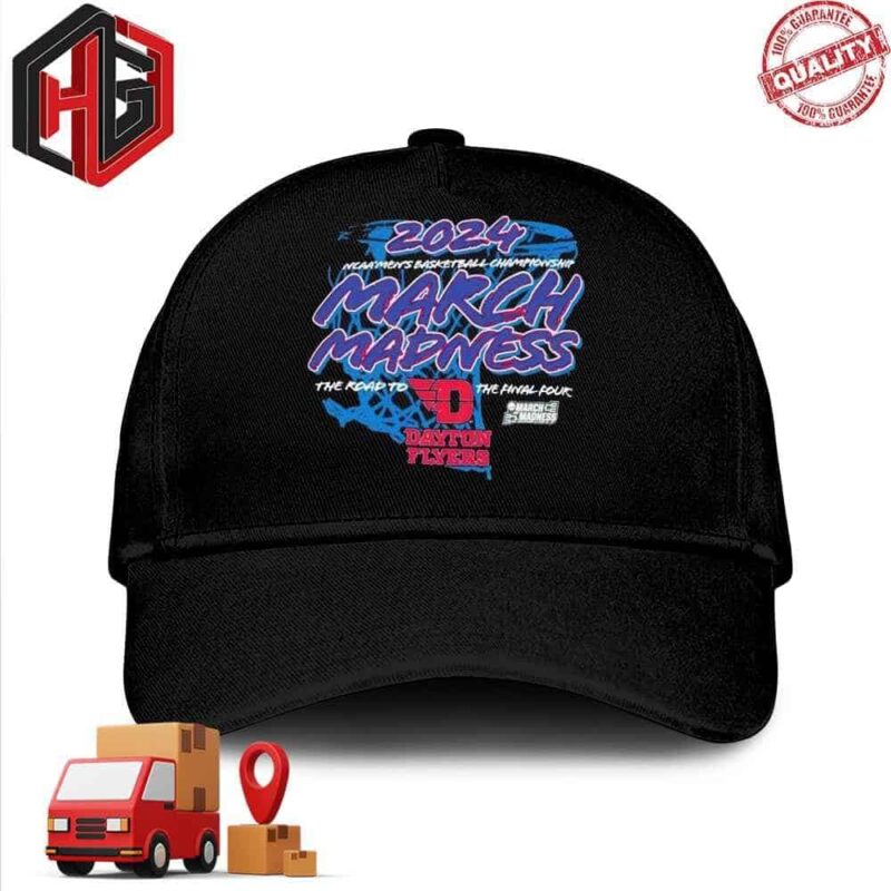 2024 NCAA Division I Mens Basketball March Madness Dayton Flyers Shirt Mens Hat-Cap