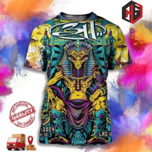 311 Band In Park MGM Las Vegas Nu March 9-10 311 Day 2024 3D T-Shirt