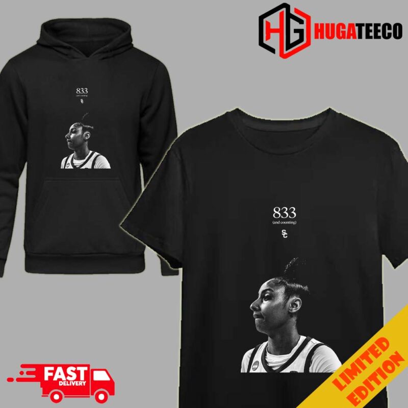 833 Points And Counting No Trojan Hooper Has Scored More Points Than JuJu Watkins T-Shirt Hoodie