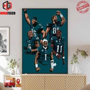 A Work Of Art Literally For Philadelphia Eagles NFL Poster Canvas