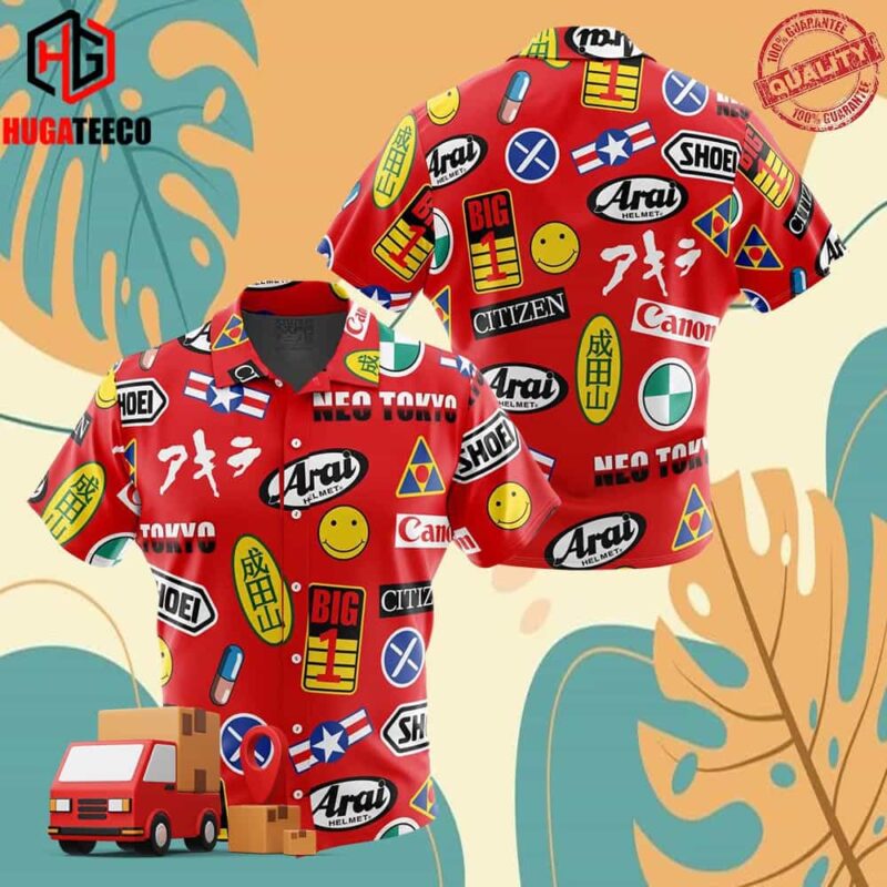 Akira Full Decals Hawaiian Shirt For Men And Women Summer Collections