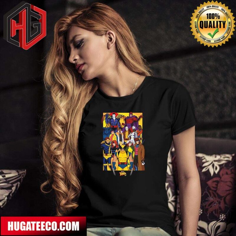 All Characters X-Men 97 Promotional Art T-Shirt