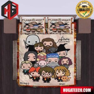 All Charater In Harry Potter Version Chibi Harry Potter Bedding Set