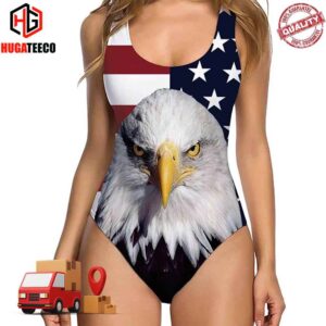 American Flag Eagle Ugly Bathing Suit Summer Collections 2024