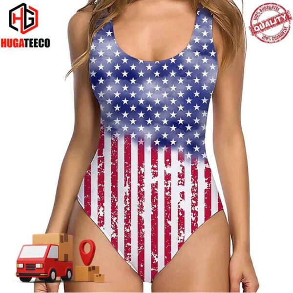 American Flag Funny Swimsuit Bikini Summer Collections 2024
