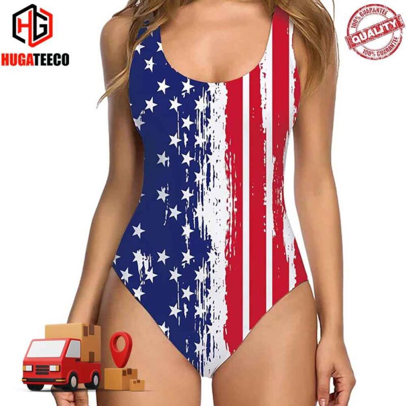 American Flag Ugly Swimsuit Bikini Summer Collections