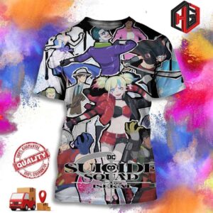 Art Poster For Suicide Squad Isekai Will Premiere In July 2024 3D T-Shirt