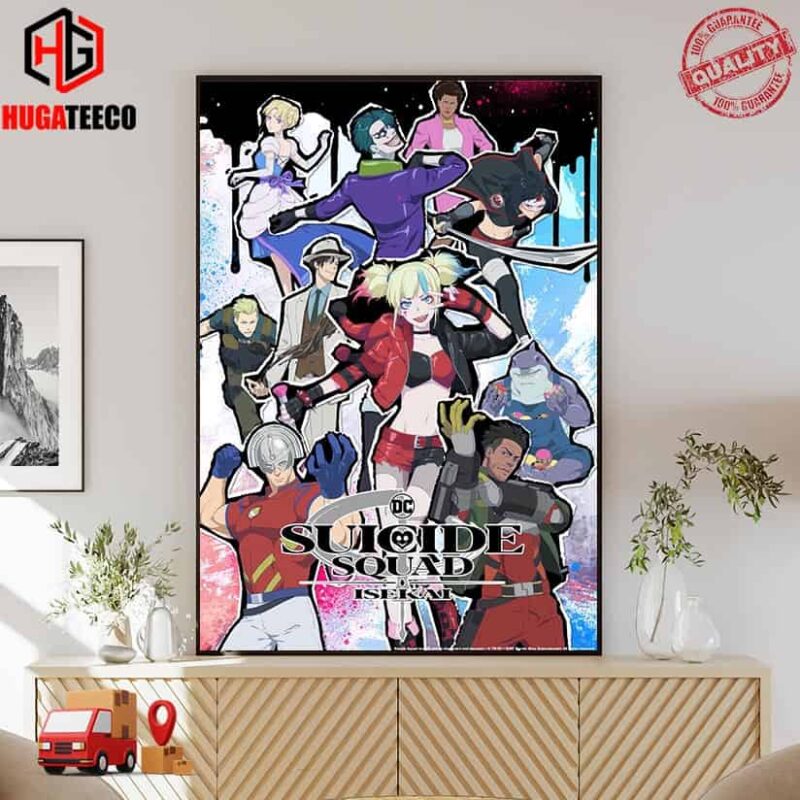 Art Poster For Suicide Squad Isekai Will Premiere In July 2024 Poster Canvas