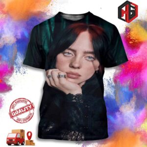 At The Age Of 22 Billie Eilish Has Become The Youngest-ever Two-time Oscar Winner In History 3D T-Shirt