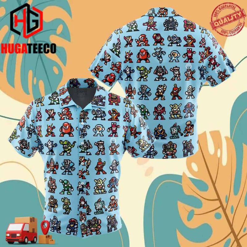 Badguys Mega Man Hawaiian Shirt For Men And Women Summer Collections