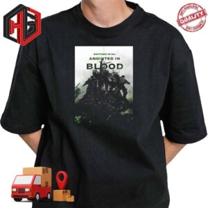 Baptized In Oil Anointed In Blood Helldivers 2 T-Shirt